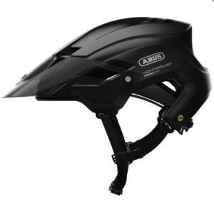 CAPACETE BIKE ABUS MONTRAILER PRETO FOSCO