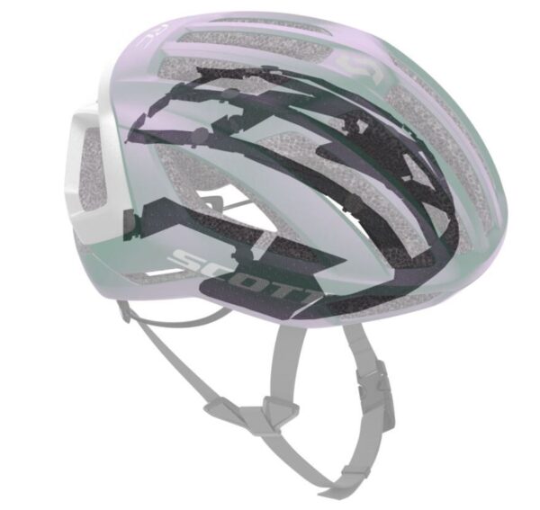 CAPACETE SCOTT CENTRIC PLUS (CE) BCO/PET 2021