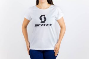 CAMISETA FEMININA SCOTT BRANCA