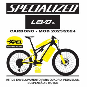 KIT DE PROTETOR DE QUADRO PARA SPECIALIZED TURBO LEVO SL CARBONO 2023/24