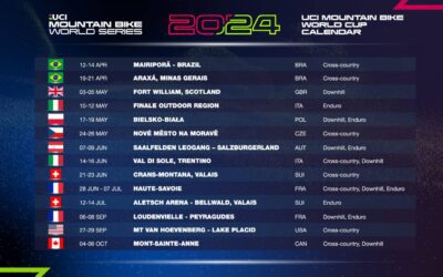 Copa do Mundo MTB 2024: programação e datas